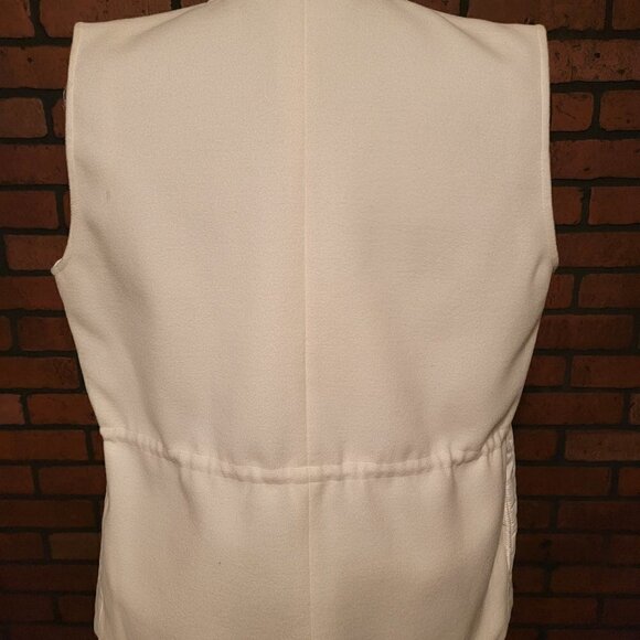 Quilted Nylon front vest with wool back.  Don't know the brand.  new never worn - Picture 2 of 2